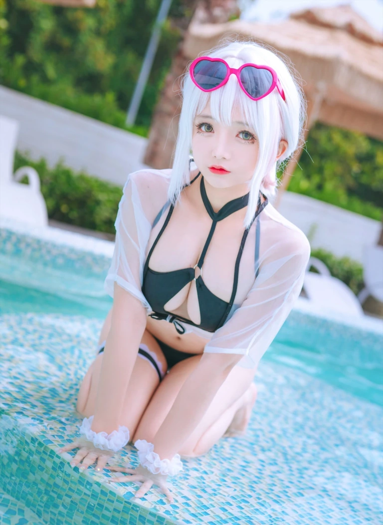 日奈娇(椎名莜)《天狼星泳装》主题写真：44张全套美图