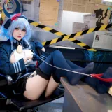 九柒喵《蔚蓝档案 天雨亚子》主题写真：46张全套美图