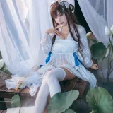 是一只熊仔《逸仙》主题写真：50张全套美图