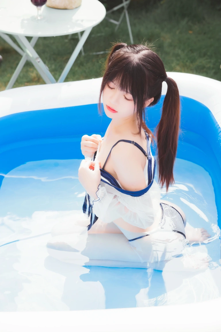 桜桃喵《无尽夏》主题写真：58张全套美图
