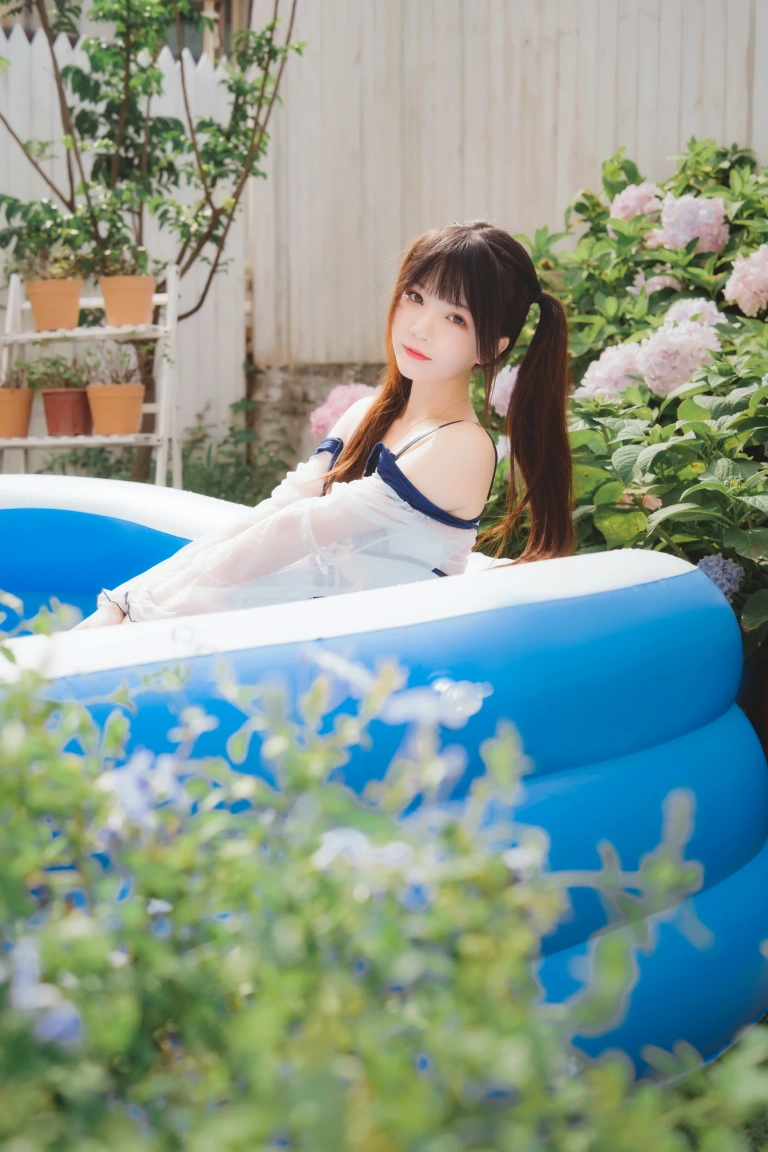 桜桃喵《无尽夏》主题写真：58张全套美图