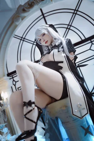 宮本桜《碧蓝航线 阿尔及利亚Meta》主题写真：21张全套美图