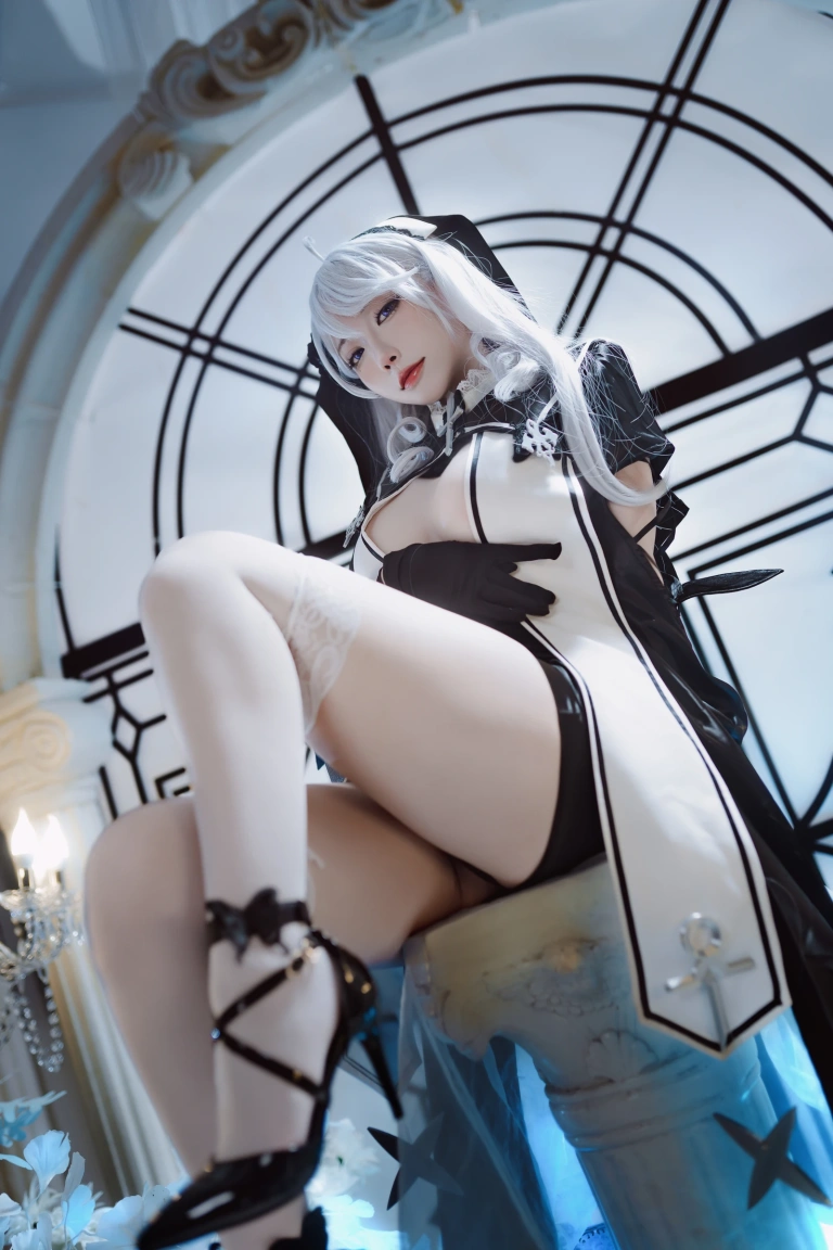 宮本桜《碧蓝航线 阿尔及利亚Meta》主题写真：21张全套美图