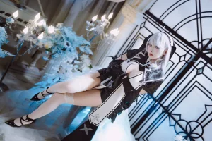 宮本桜《碧蓝航线 阿尔及利亚Meta》主题写真：21张全套美图