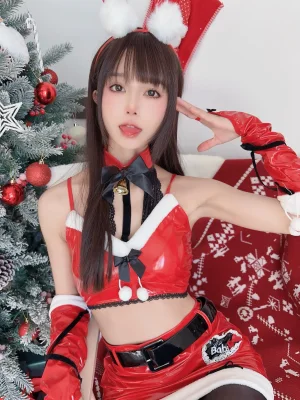 布丁大法《布丁大法 圣诞兔》主题写真：135张全套美图