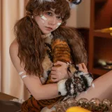 七月喵子《幻想兽娘集月食 纳菲》主题写真：20张全套美图