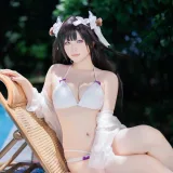 屿鱼《碧蓝航线 樫野泳装》主题写真：25张全套美图