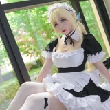 皮皮奶《柏崎星奈女仆》主题写真：35张全套美图