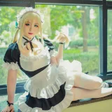 皮皮奶《柏崎星奈女仆》主题写真：35张全套美图
