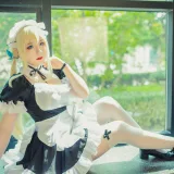 皮皮奶《柏崎星奈女仆》主题写真：35张全套美图