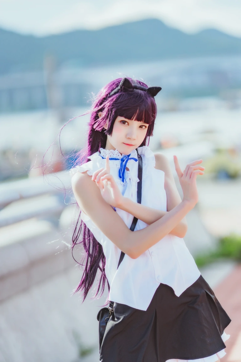 桜桃喵《五更琉璃》主题写真：42张全套美图