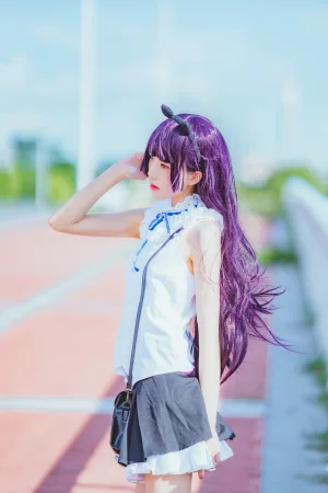 桜桃喵《五更琉璃》主题写真：42张全套美图