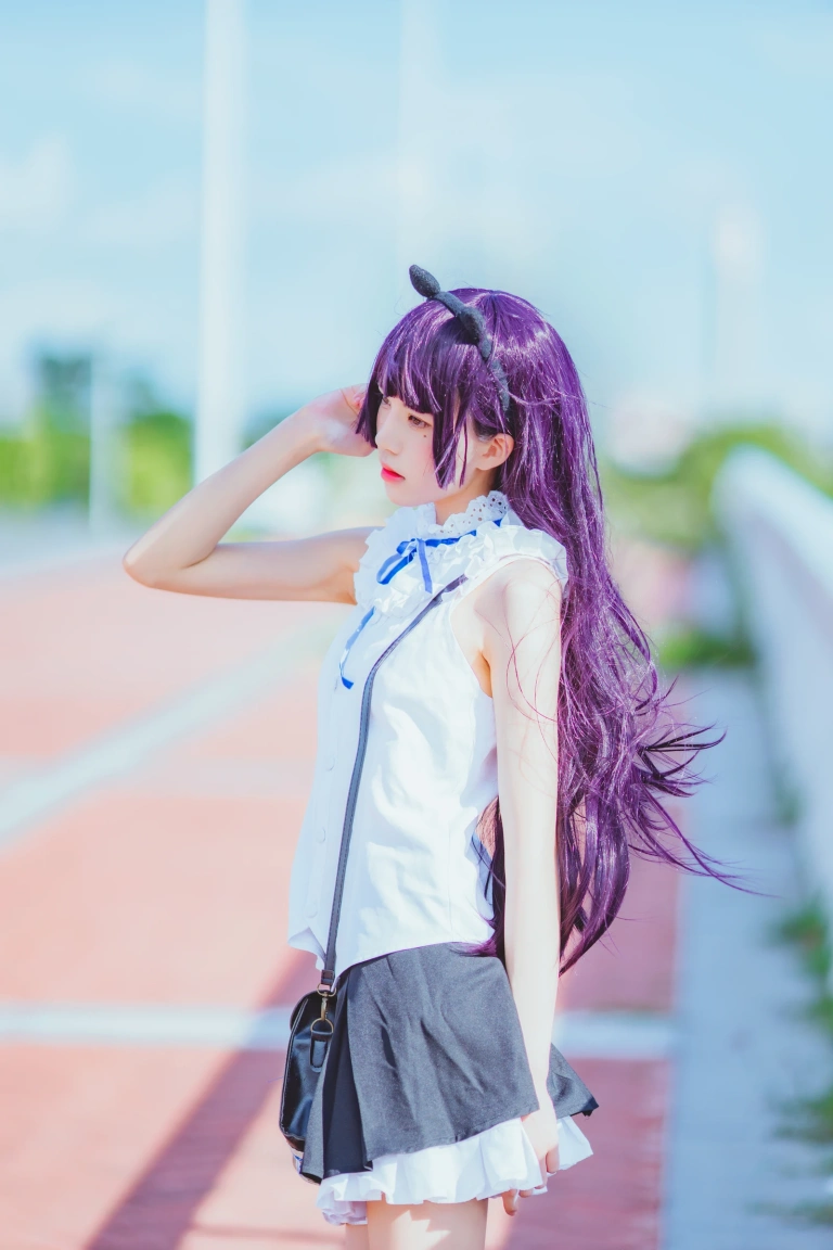 桜桃喵《五更琉璃》主题写真：42张全套美图