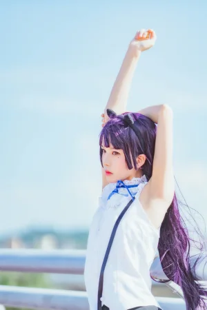 桜桃喵《五更琉璃》主题写真：42张全套美图