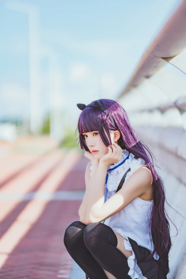 桜桃喵《五更琉璃》主题写真：42张全套美图