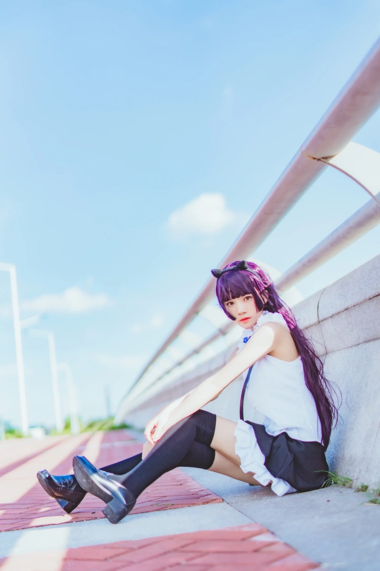 桜桃喵《五更琉璃》主题写真：42张全套美图