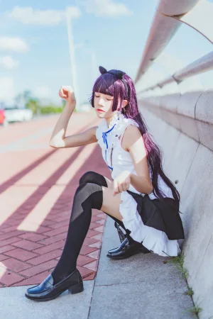 桜桃喵《五更琉璃》主题写真：42张全套美图