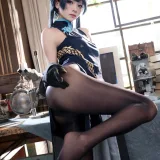 九柒喵《蔚蓝档案 妃咲原皮》主题写真：54张全套美图