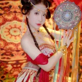 虎森森《梦入敦煌》主题写真：66张全套美图