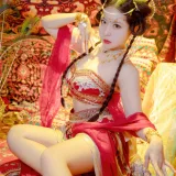 虎森森《梦入敦煌》主题写真：66张全套美图
