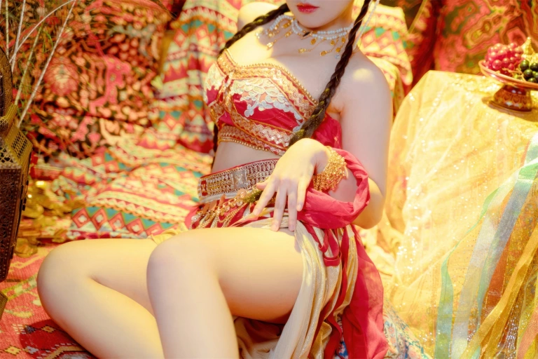 虎森森《梦入敦煌》主题写真：66张全套美图