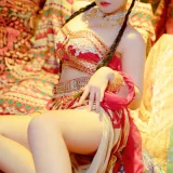 虎森森《梦入敦煌》主题写真：66张全套美图