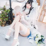 日奈娇(椎名莜)《95式婚纱》主题写真：52张全套美图