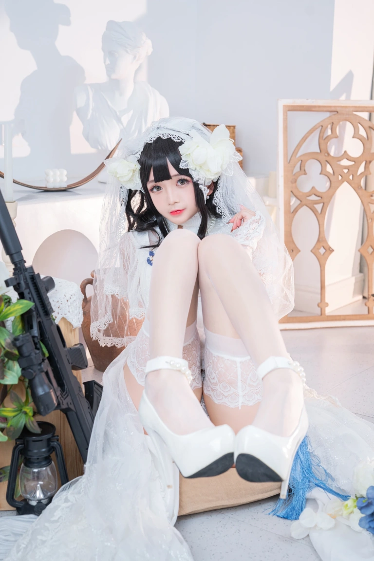 日奈娇(椎名莜)《95式婚纱》主题写真：52张全套美图