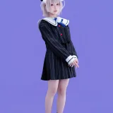 清水凪《时雨羽衣·FNEX同人雨衣》主题写真：54张全套美图