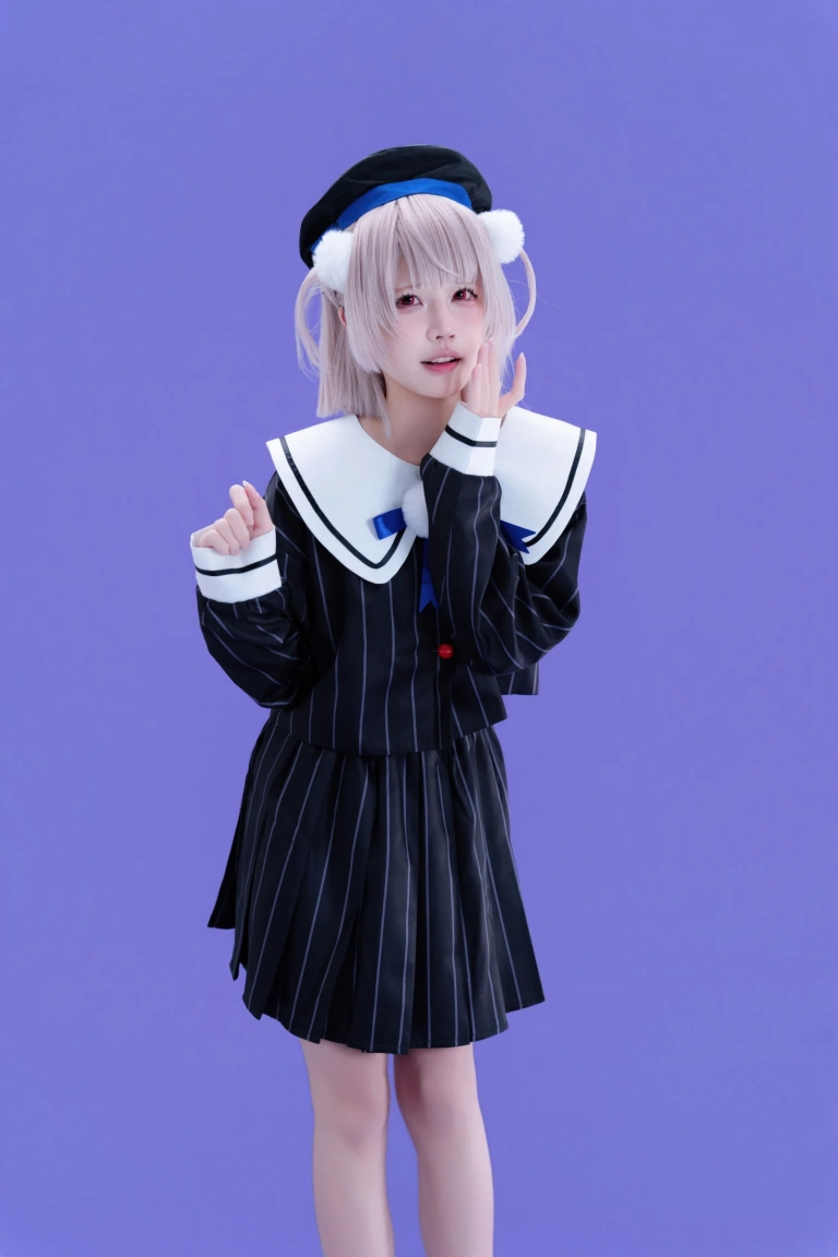 清水凪《时雨羽衣·FNEX同人雨衣》主题写真：54张全套美图