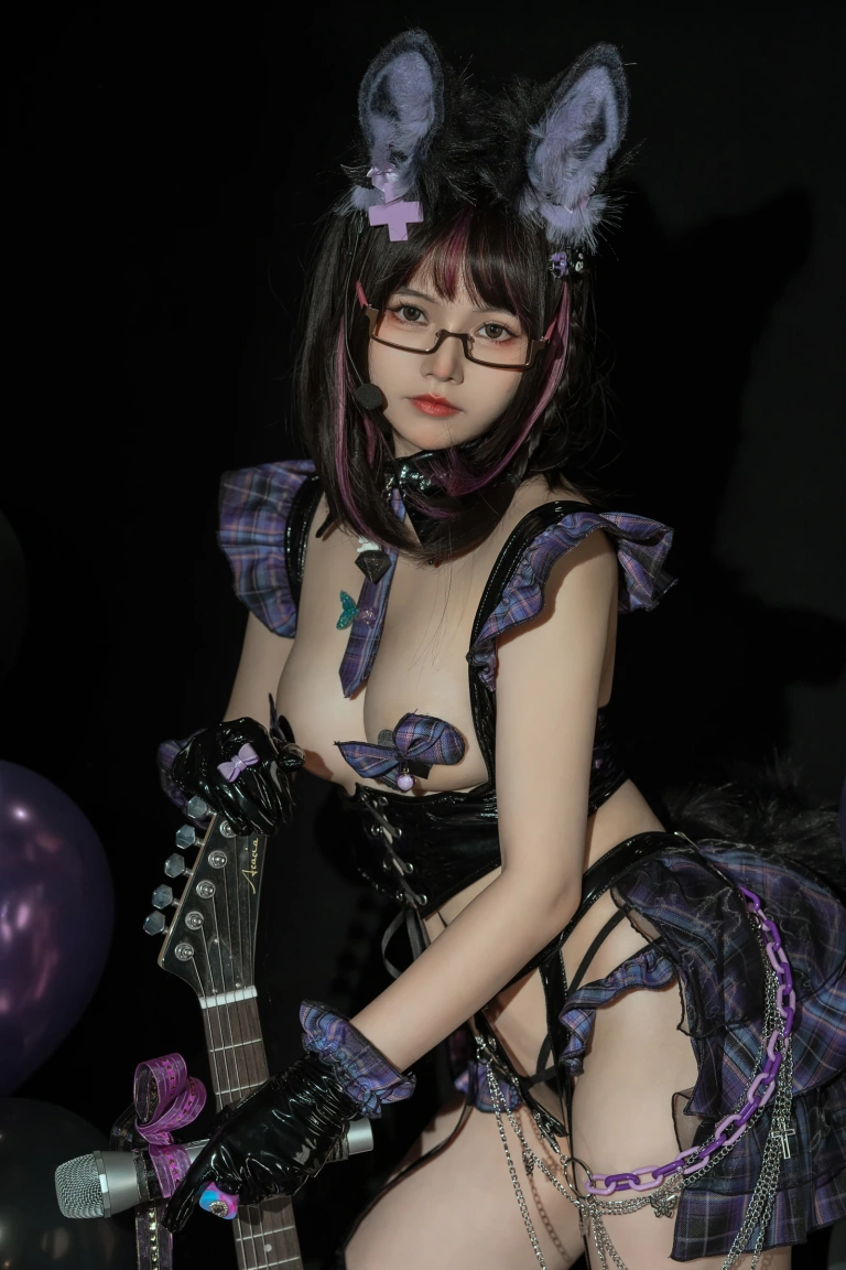 七月喵子《幻想兽娘集月食 星图》主题写真：22张全套美图