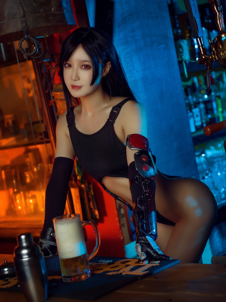 阿包也是兔娘《蒂法》主题写真：24张全套美图