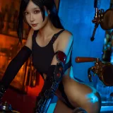 阿包也是兔娘《蒂法》主题写真：24张全套美图