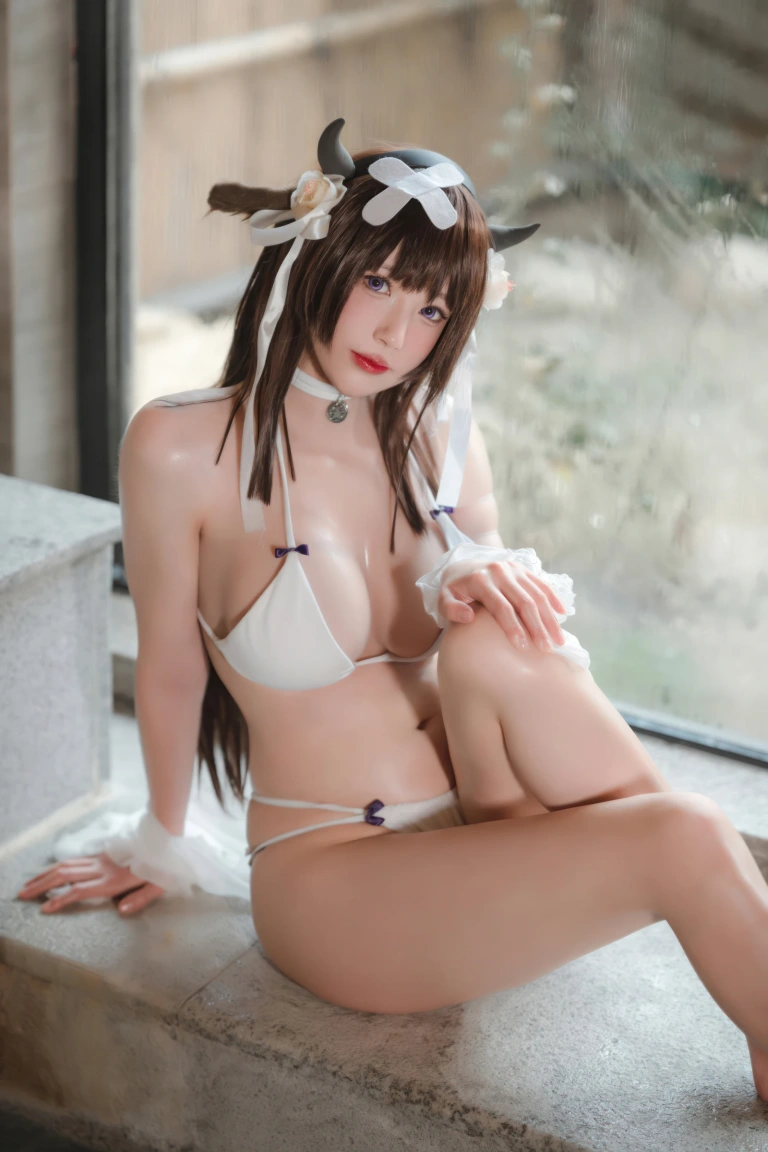西园寺南歌《碧蓝航线 樫野比基尼》主题写真：30张全套美图