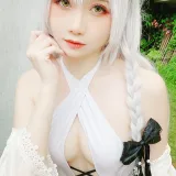 焖焖碳《舰长 碧蓝航线 赫敏》主题写真：31张全套美图