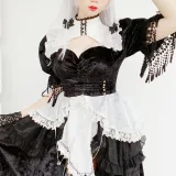 焖焖碳《舰长 碧蓝航线 赫敏》主题写真：31张全套美图