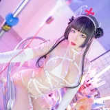 皮皮奶《透明护士》主题写真：34张全套美图