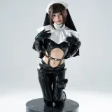 花铃《漆皮修女》主题写真：38张全套美图