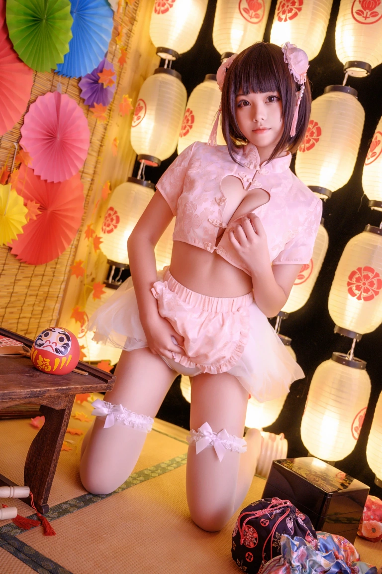 蜜汁猫裘《中华娘正片》主题写真：76张全套美图