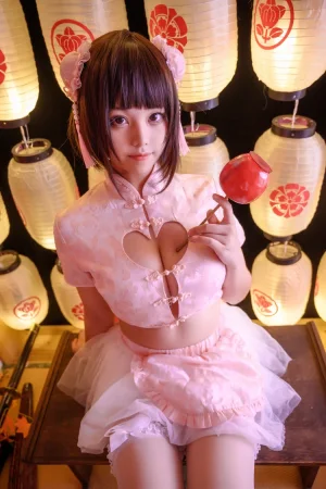 蜜汁猫裘《中华娘正片》主题写真：76张全套美图