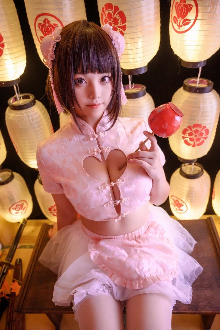 蜜汁猫裘《中华娘正片》主题写真：76张全套美图