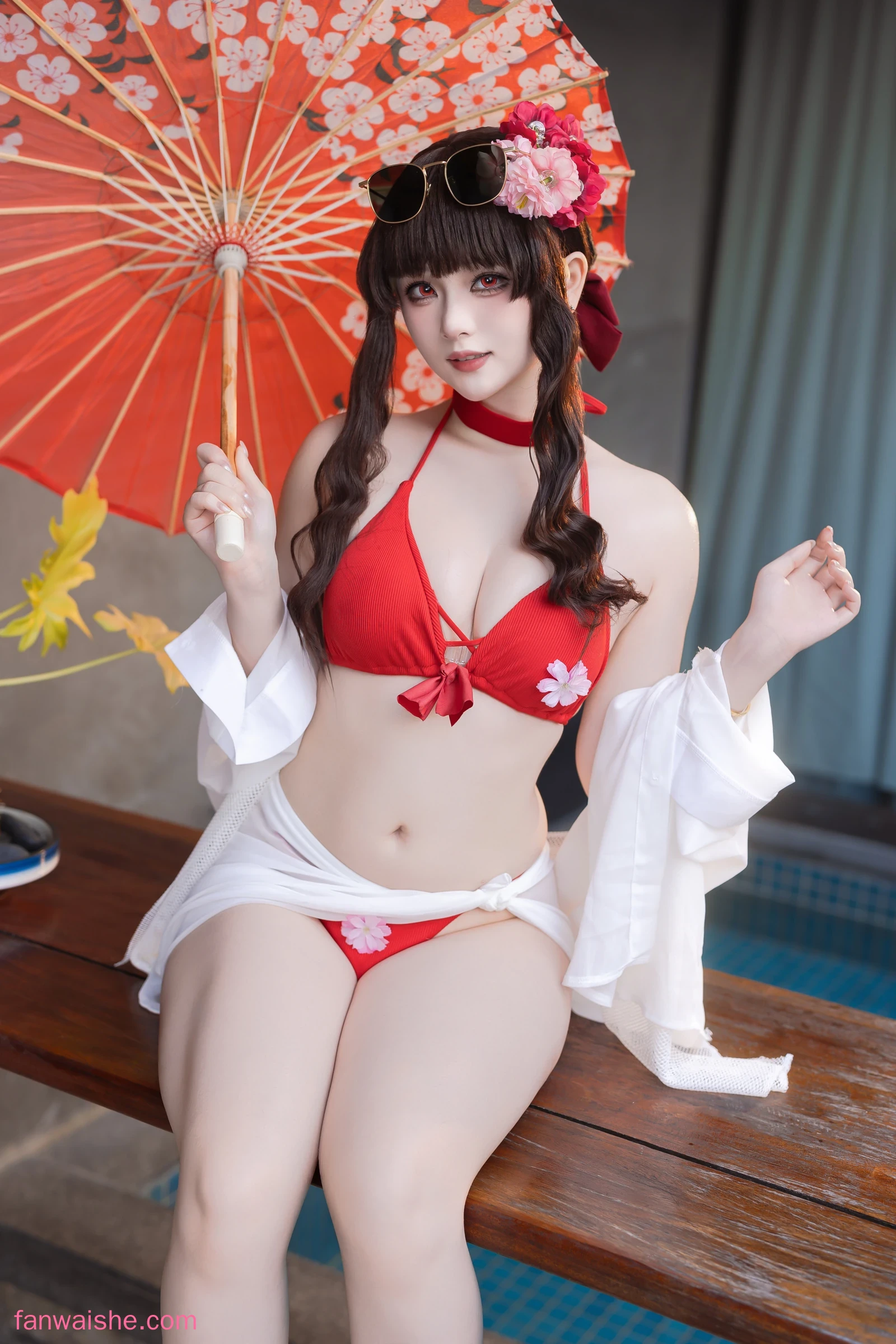 屿鱼 屿鱼 NO.033 - 花泳装