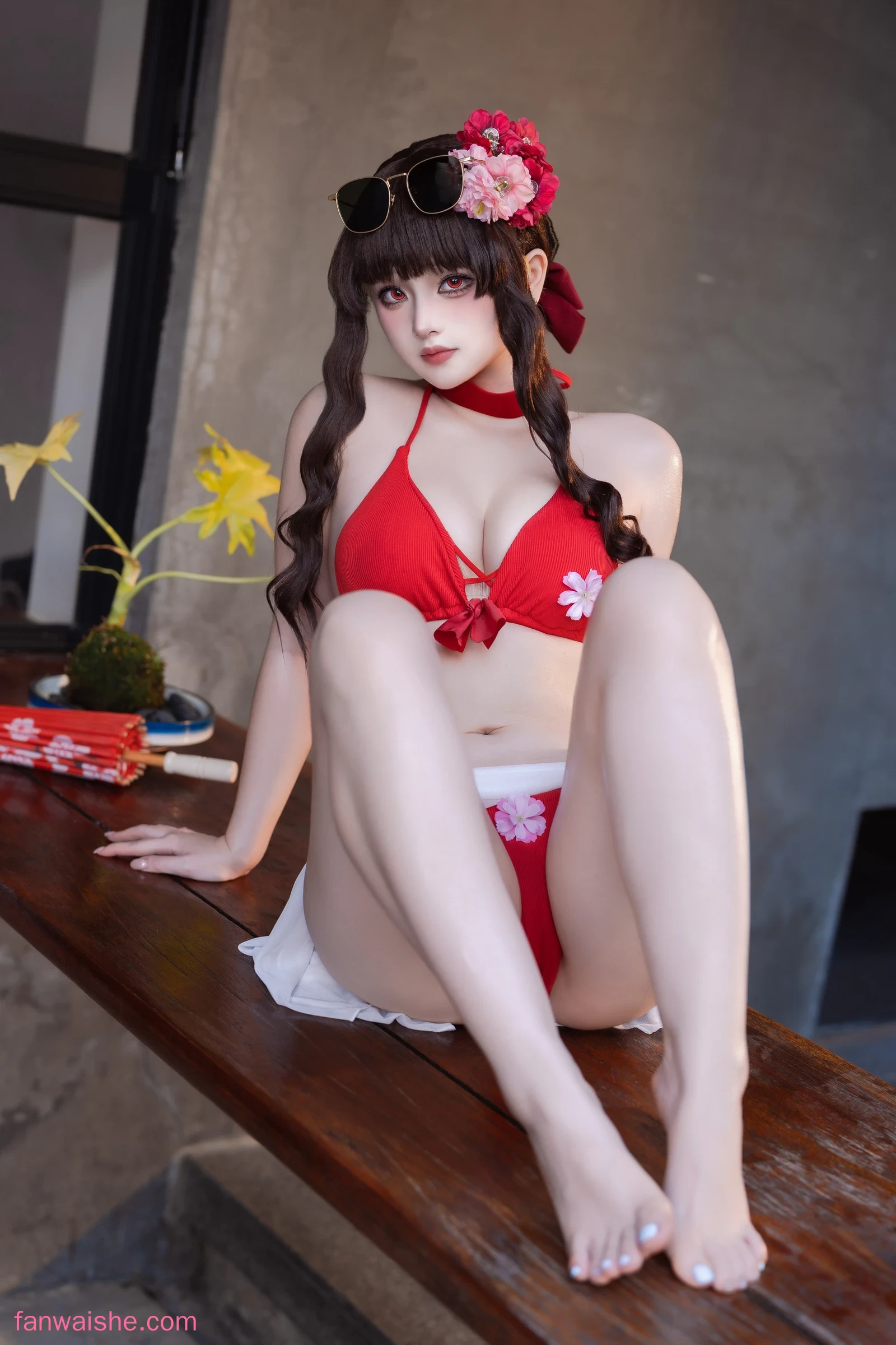 屿鱼 屿鱼 NO.033 - 花泳装
