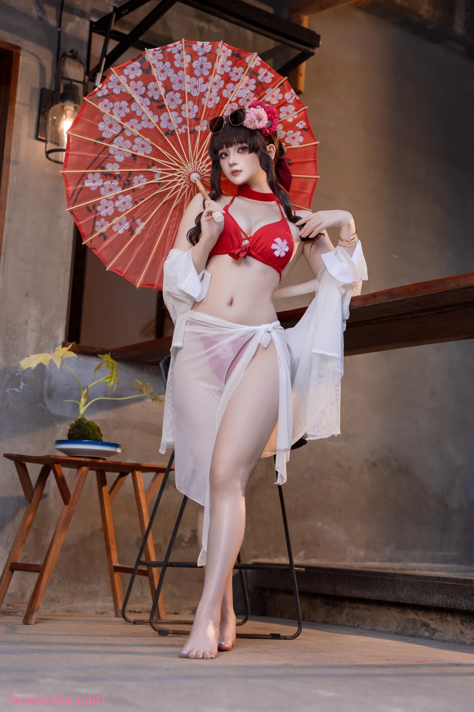 屿鱼 屿鱼 NO.033 - 花泳装
