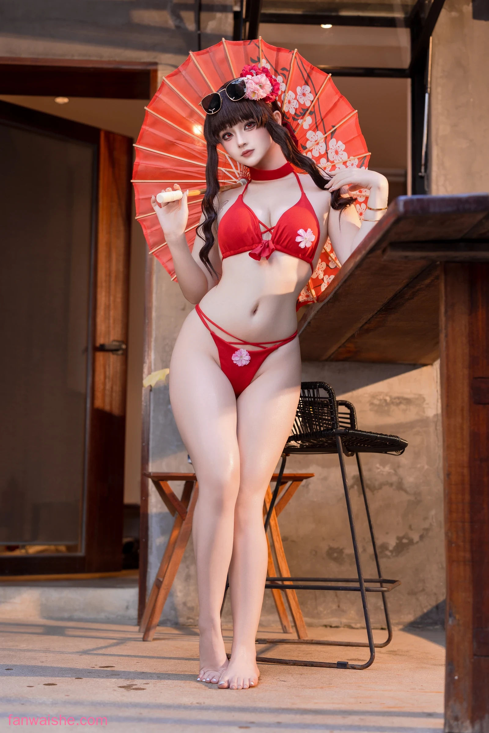 屿鱼 屿鱼 NO.033 - 花泳装