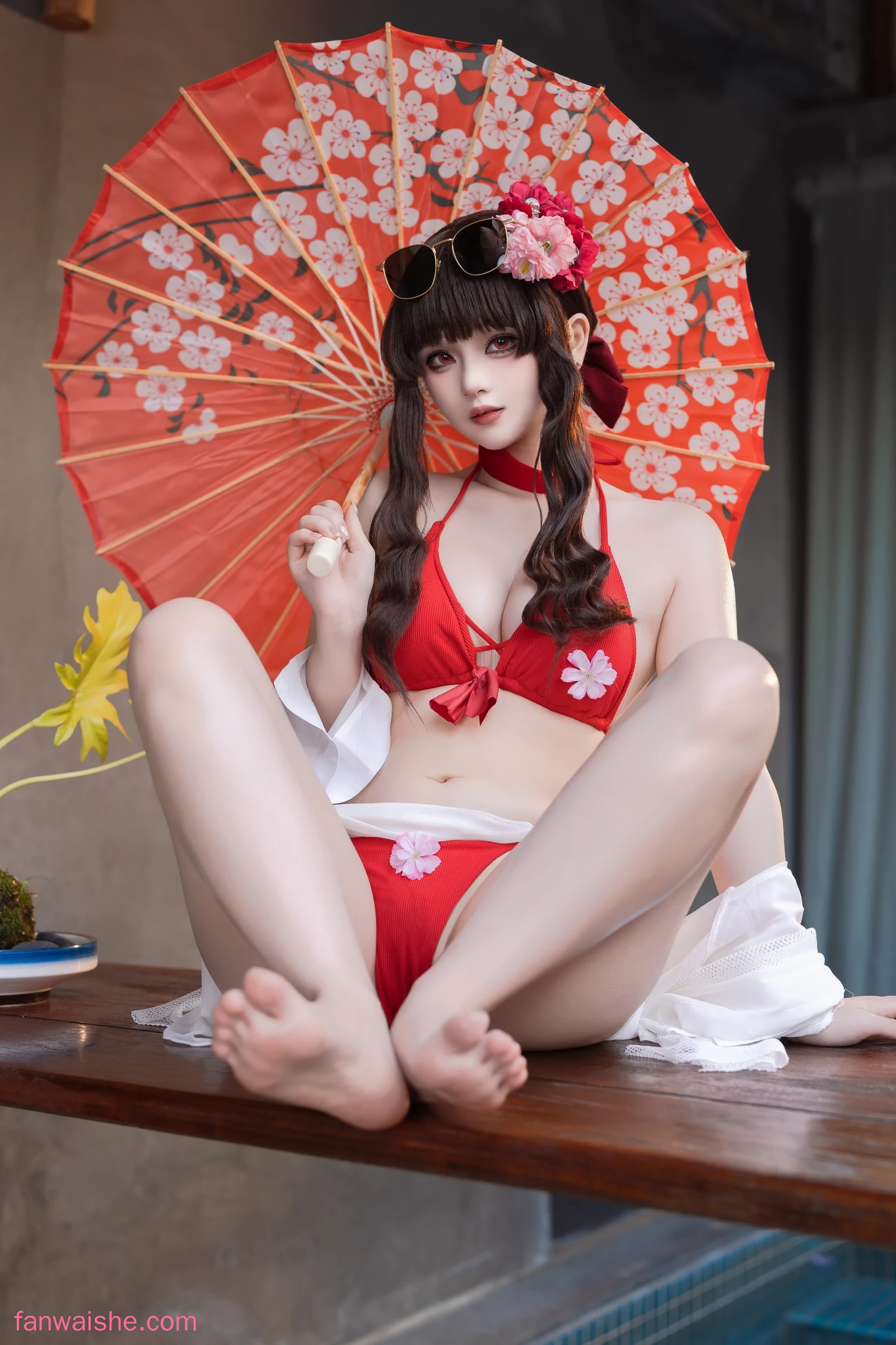 屿鱼 屿鱼 NO.033 - 花泳装