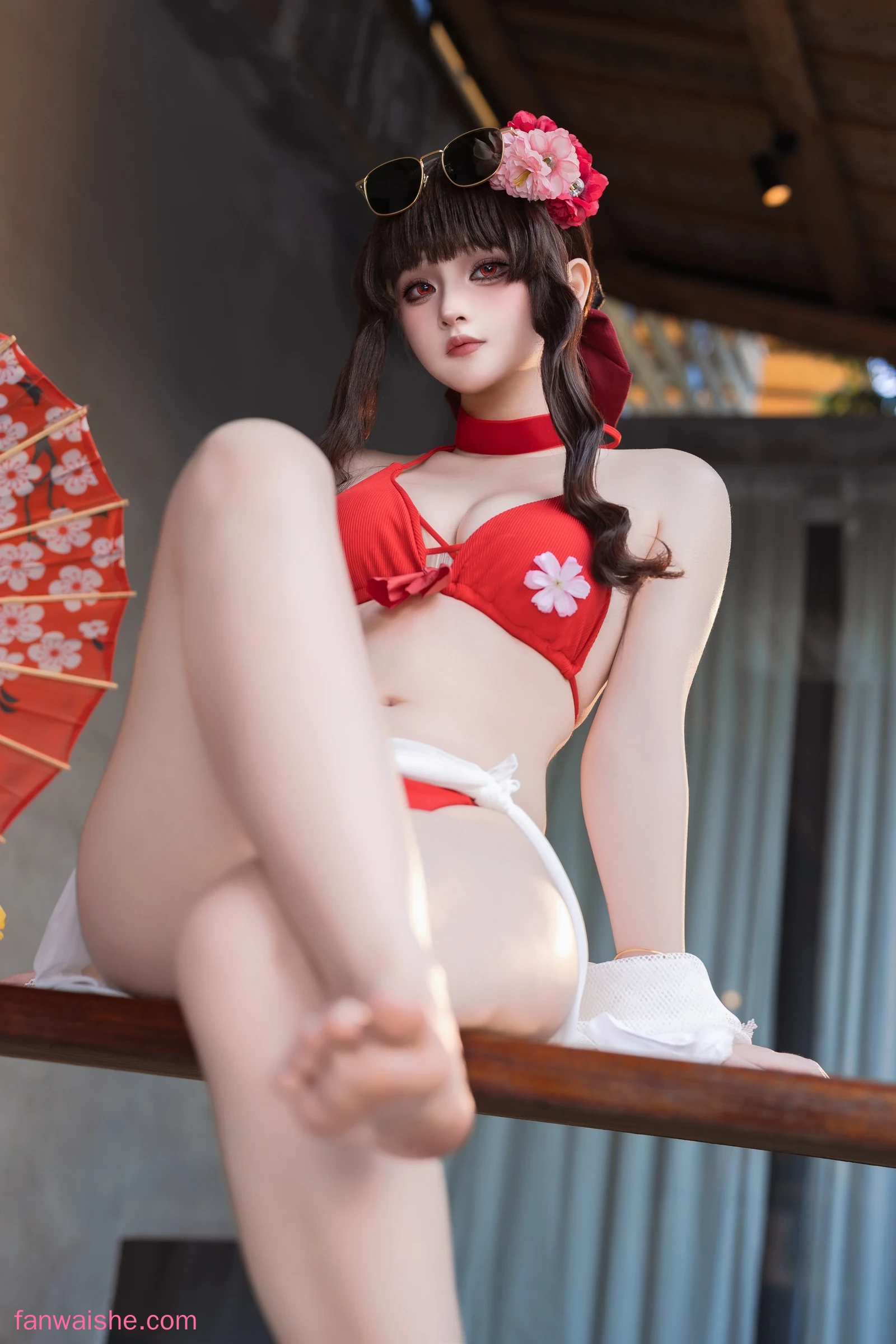 屿鱼 屿鱼 NO.033 - 花泳装