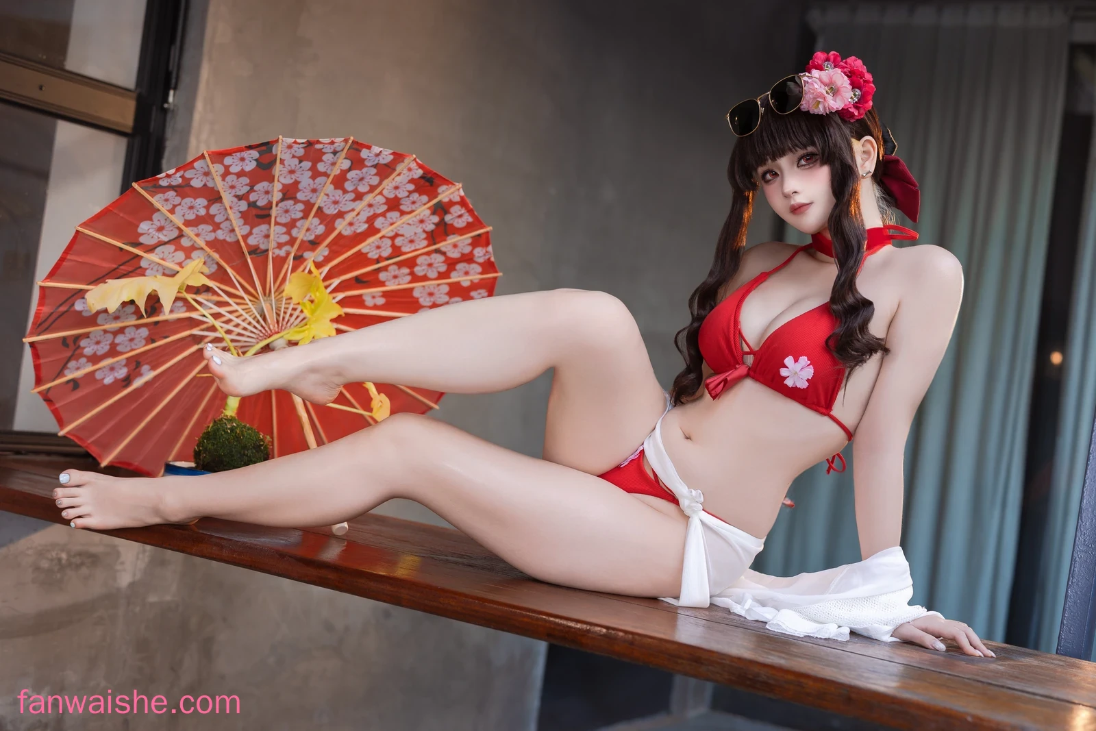 屿鱼 屿鱼 NO.033 - 花泳装