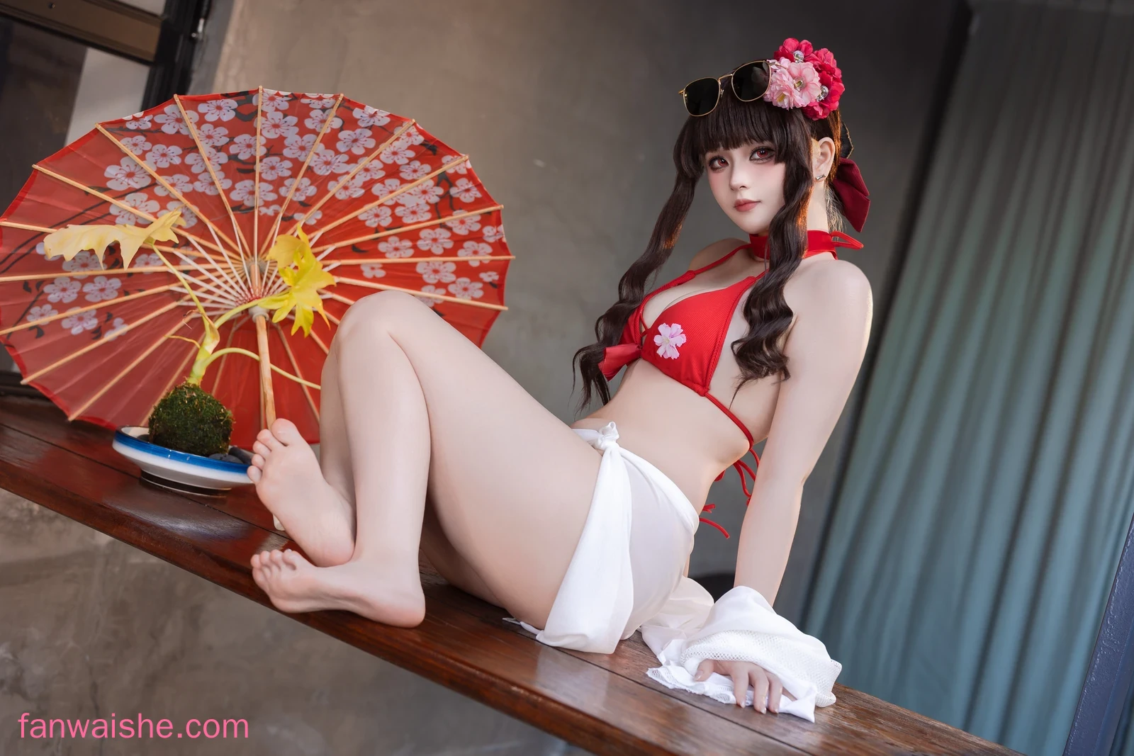 屿鱼 屿鱼 NO.033 - 花泳装