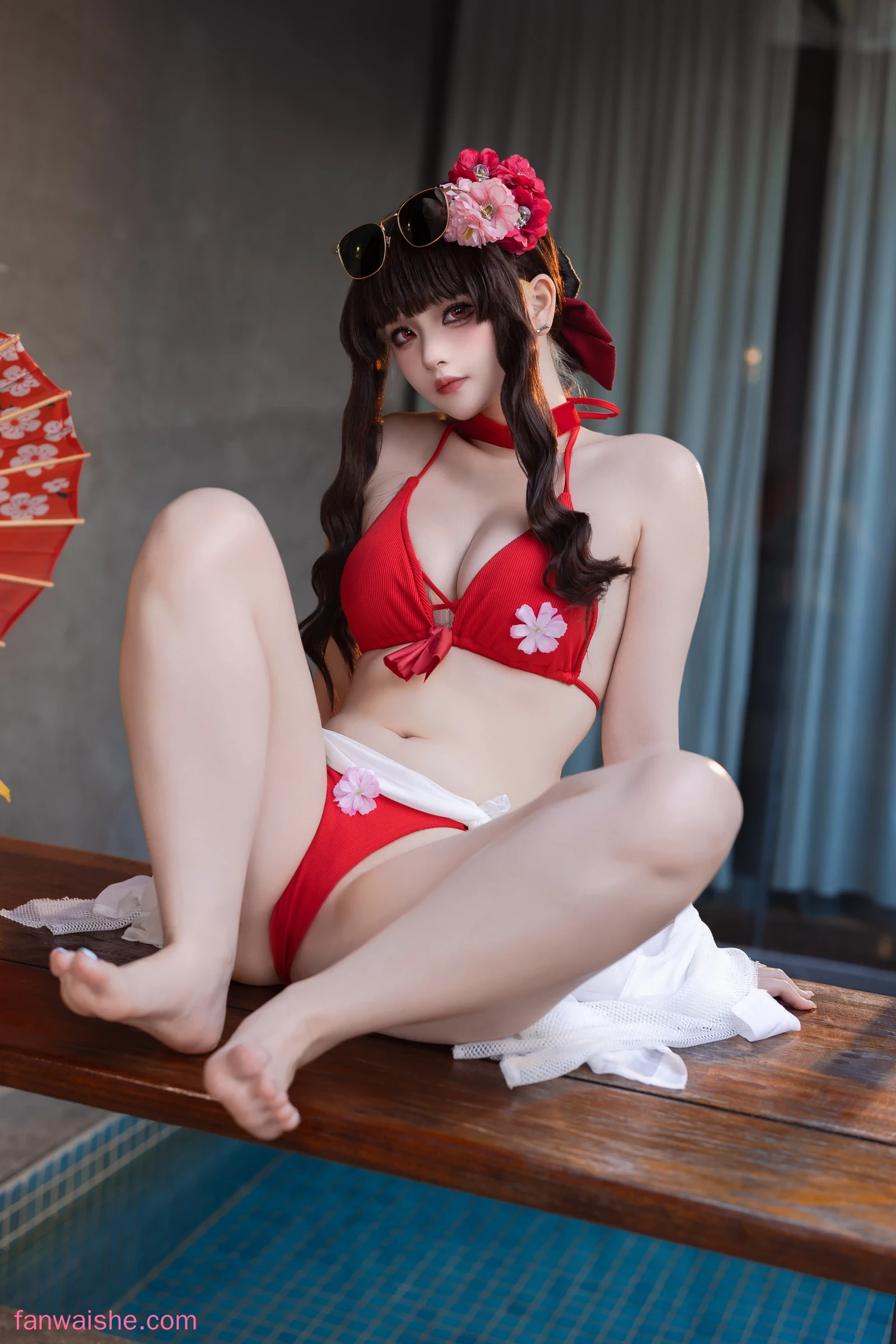 屿鱼 屿鱼 NO.033 - 花泳装
